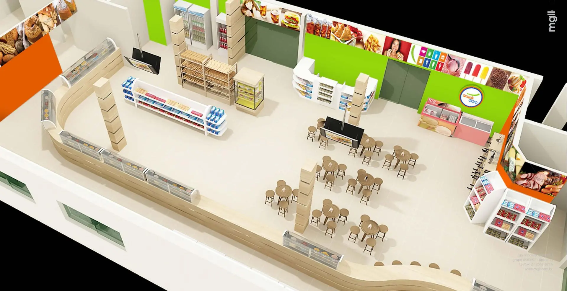 Render Snack Store